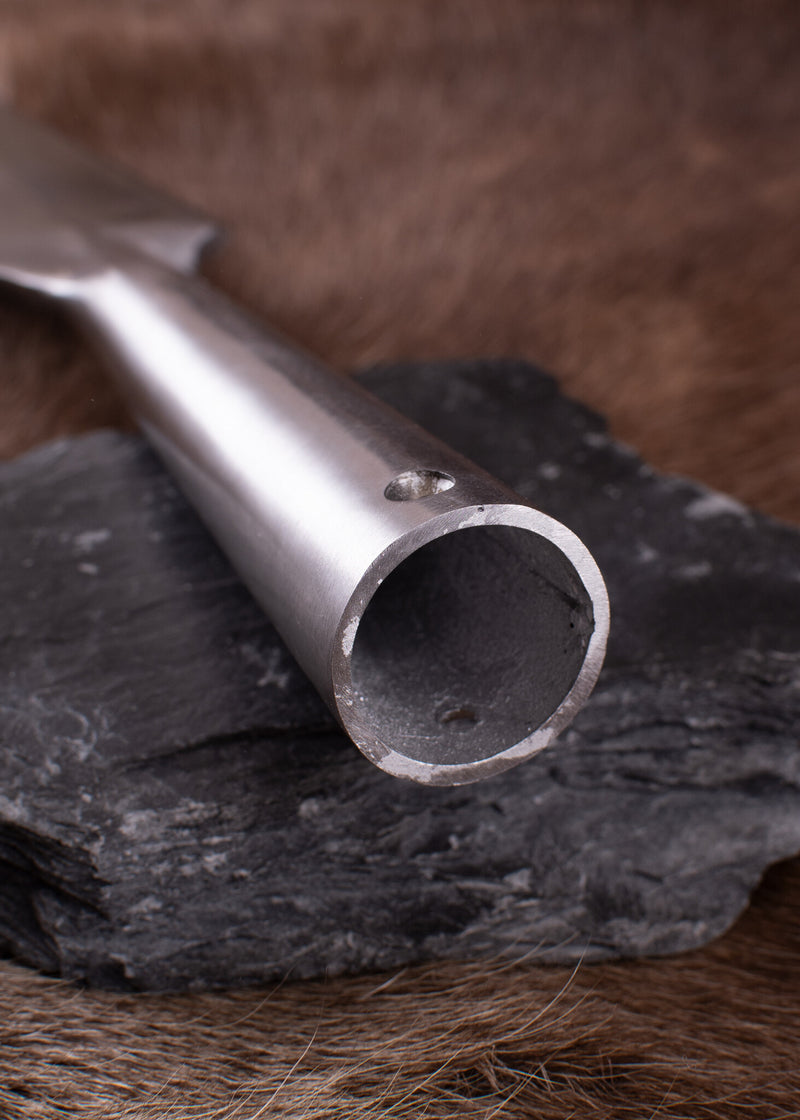 Médiéval pointe de lance, env. 40 cm, semi-tranchant 