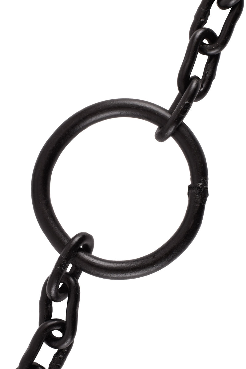 Voetboeien met ketting, 134 cm