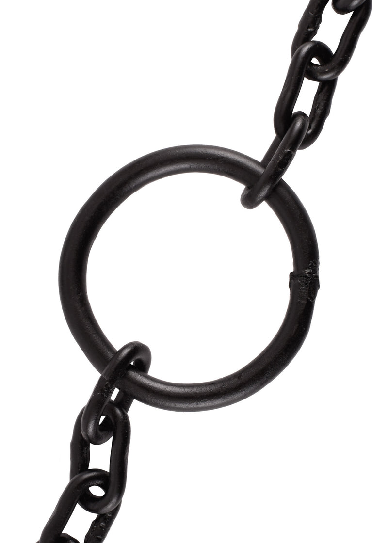 Voetboeien met ketting, 134 cm