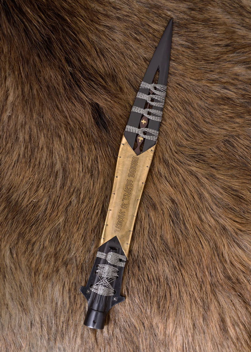 La Santa Lanza, Réplica de Museo, afilada 