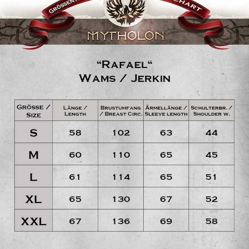 15e eeuwse Doublet Rafael, zwart