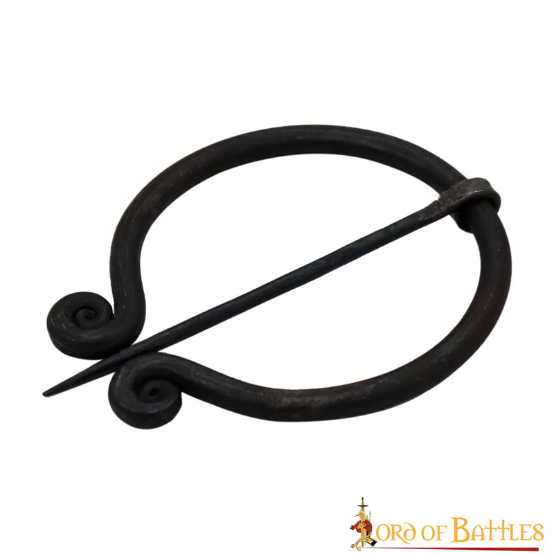 Hoefijzerfibula met spiralen, ijzer