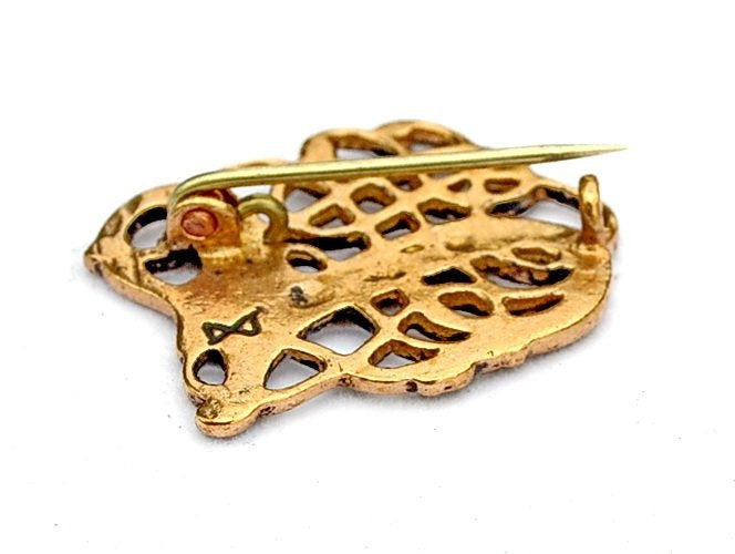 Vikingbroche Lindholm Hoeje, brons
