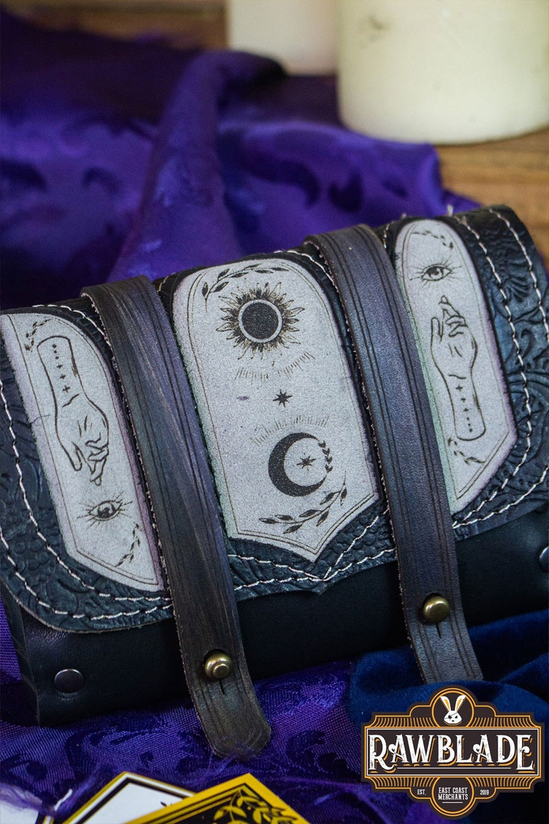 Tarot set en tasje, zwart