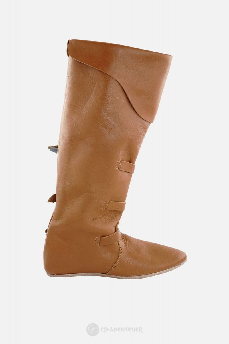 Bottes Maximilian, médiévales, brun 