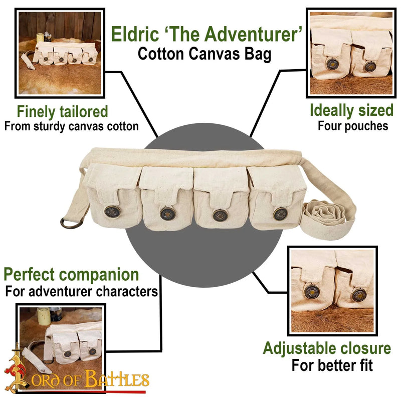 Abenteurerbeutel Eldric, Naturel