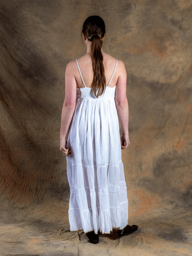 Gudinder klæder athena, hvid