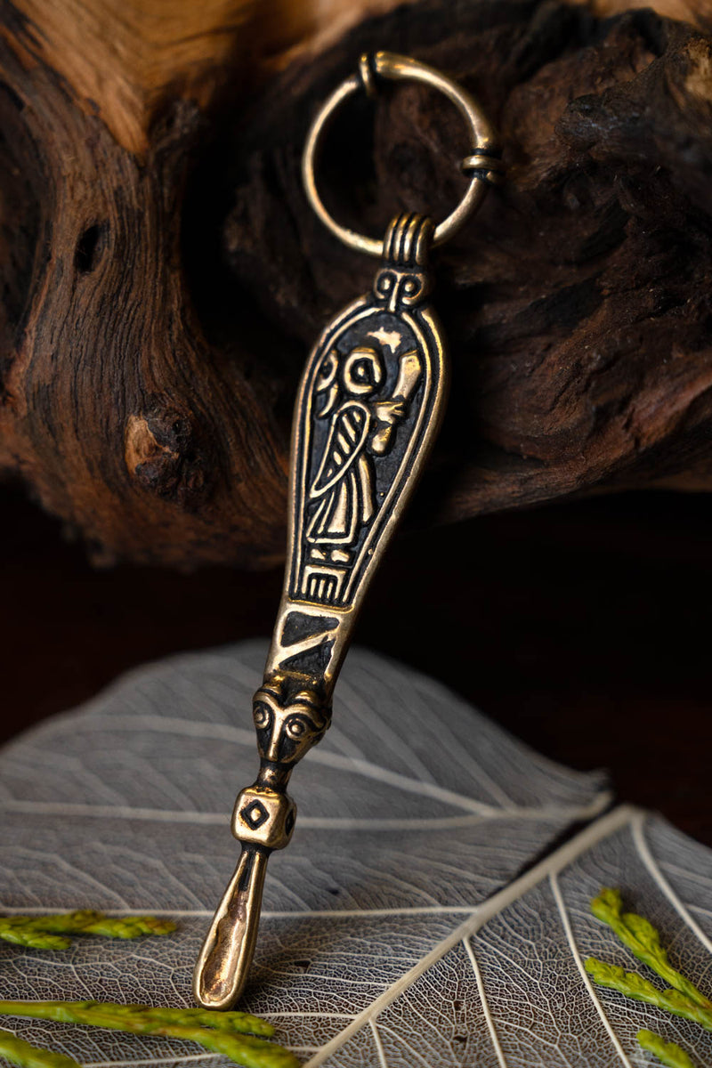 Birka Viking oorlepel, graf 507