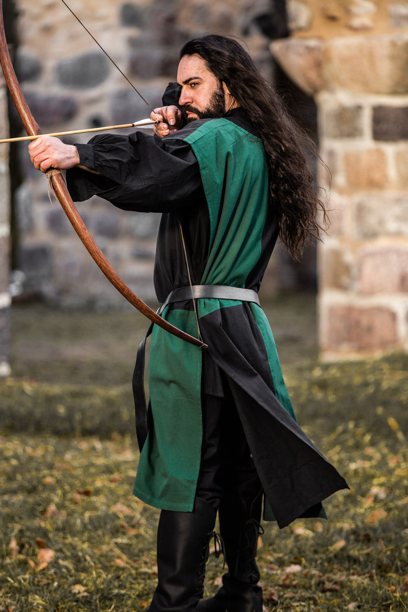 Overkleed, geruit, zwart-groen