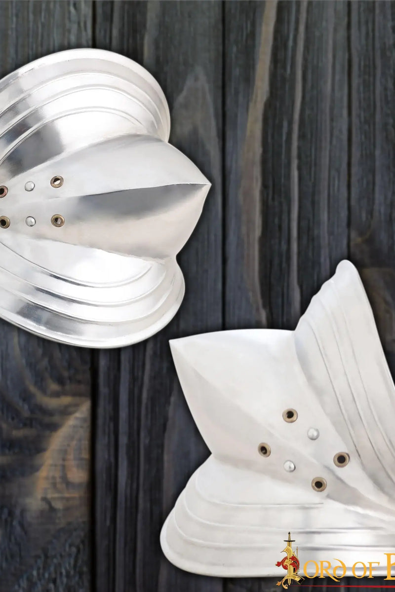 Coudières allemandes du 15ème siècle, armure de coude, 1,6 mm 