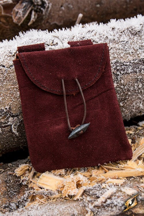 Pochette médiévale Merek, brun 