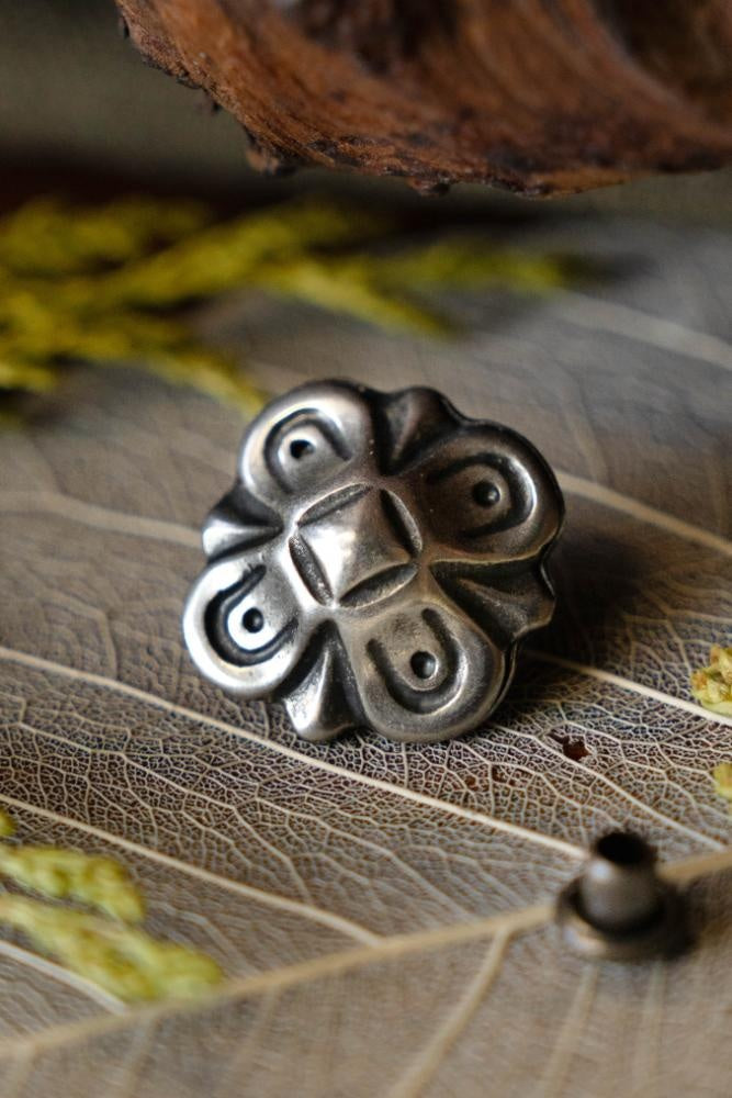 Gürtelbefestigung Echthoek (5 Stücke), silberverlagter