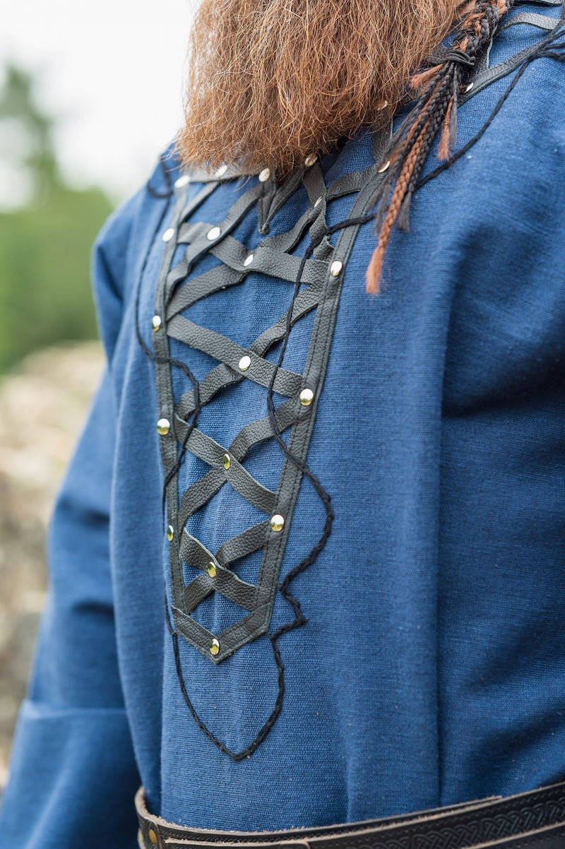 Wikinger -Tunika Farulfr, blau