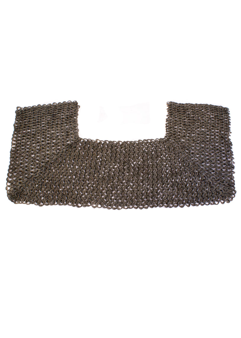 Kettenschulterschutz, unbehandelt, Rundringe - Rundnieten, 8 mm 