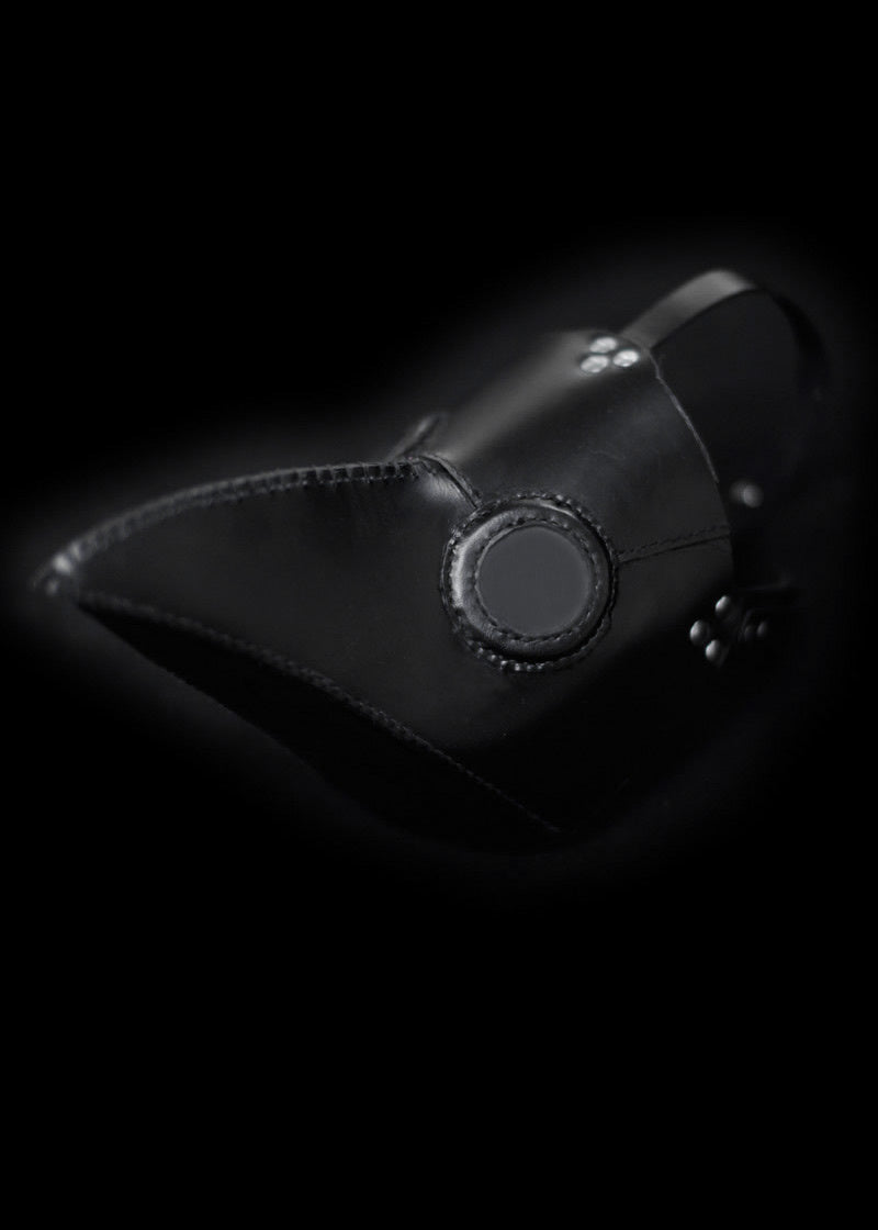 Set del medico della peste, nero 