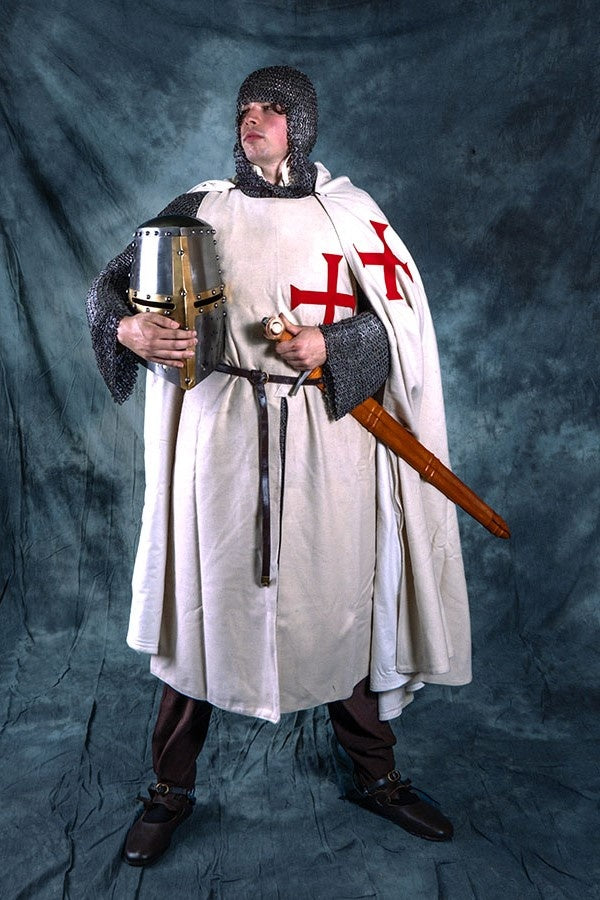 Hauberk, mezclado, anillas planas, remaches redondos 8 mm 