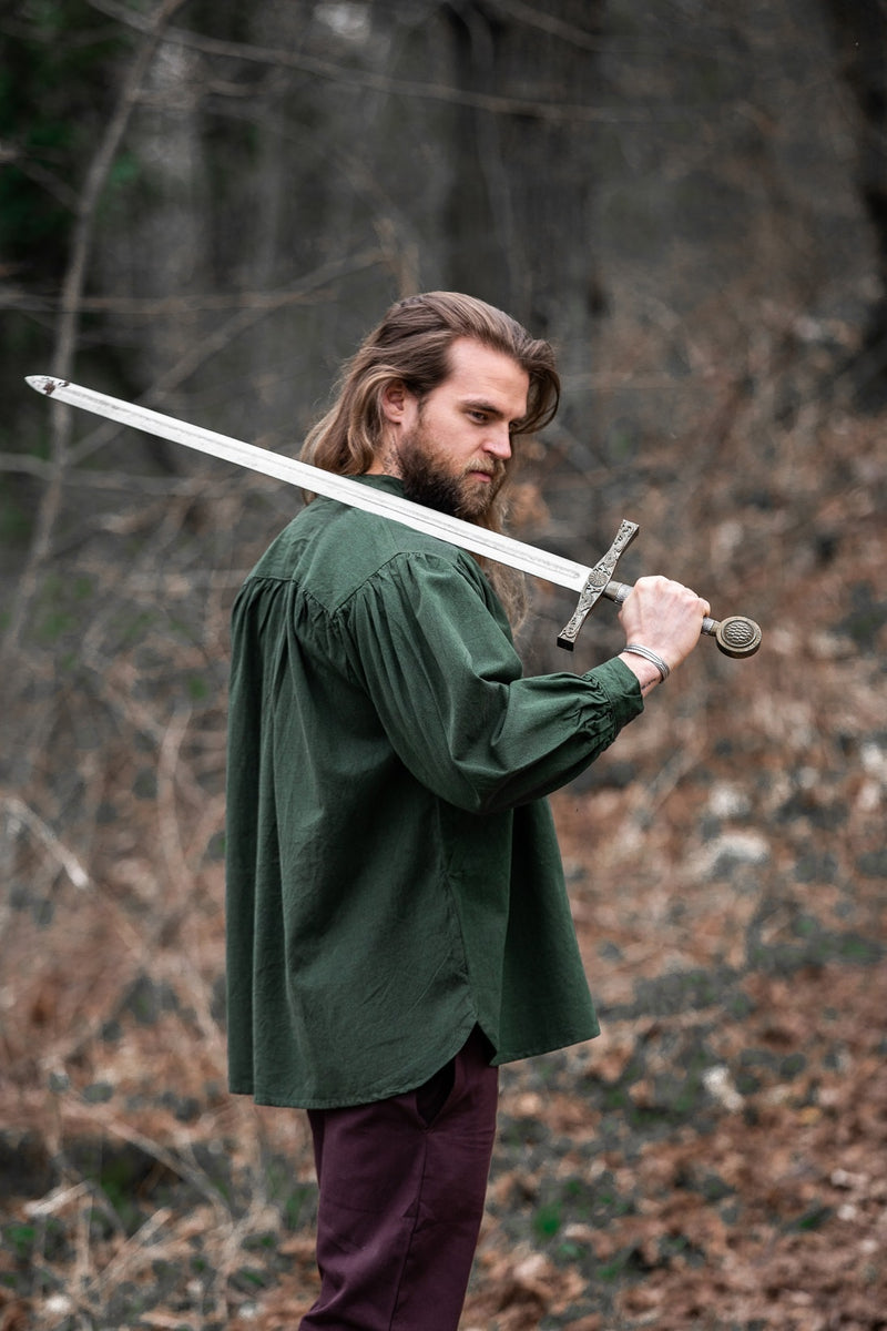 Średniowieczna koszula Georg, zielony