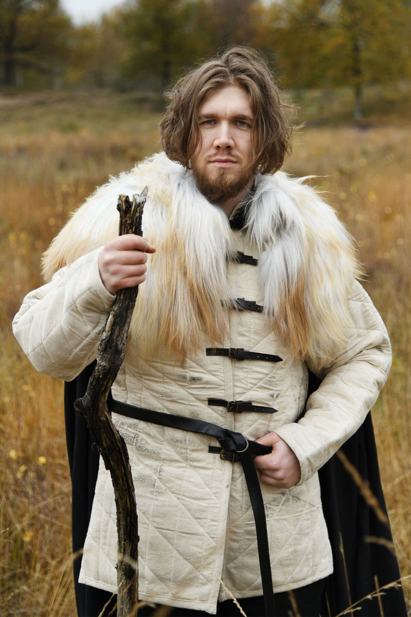 Schapenvacht voor schouders Bjorn, zwart