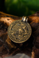 Bracteate amulet Tjurko, brons
