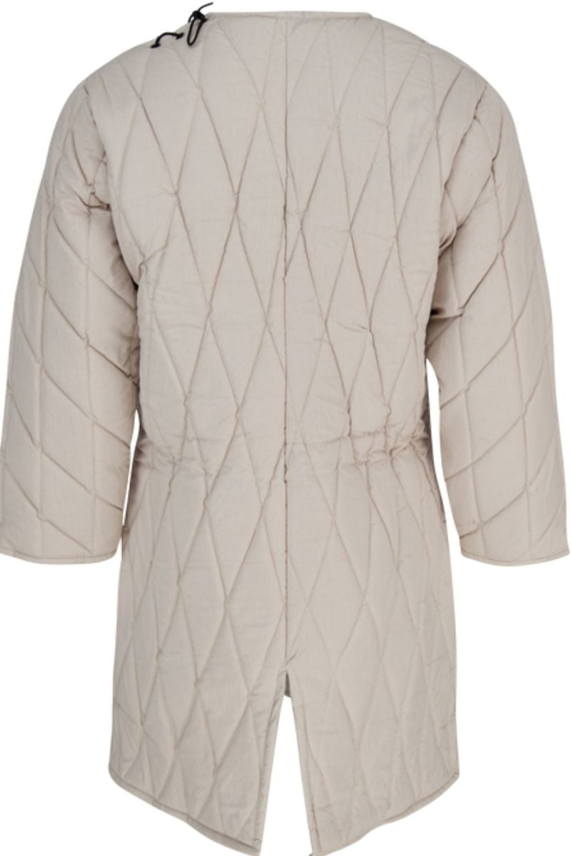 Middeleeuwse gambeson, crème