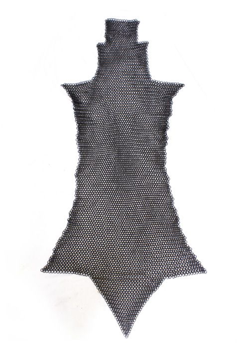 Maliënchausses, gebronsd, 8 mm