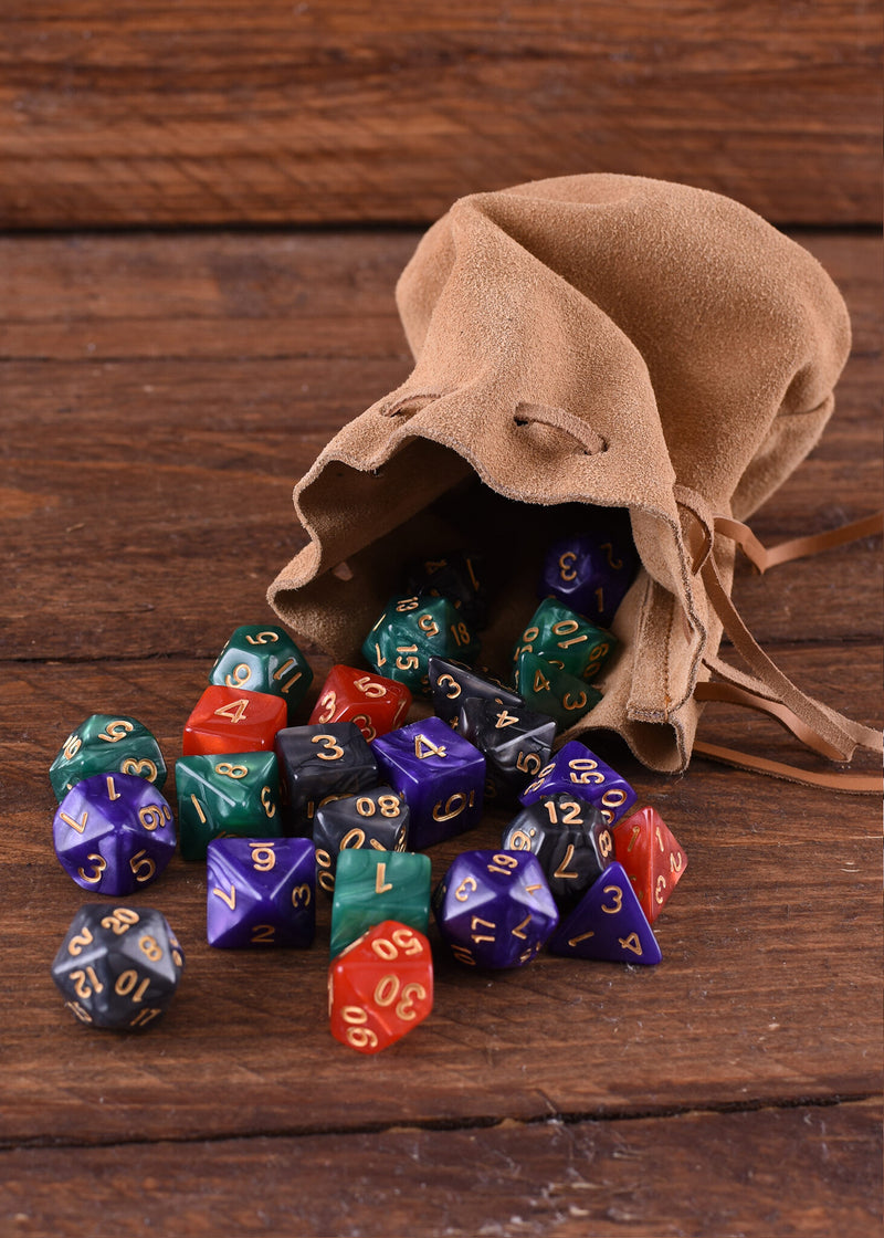 Historischer Ledergeldbeutel 