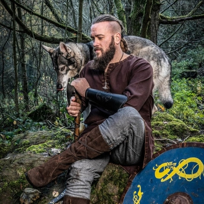 Suède laarzen Rolf, bruin