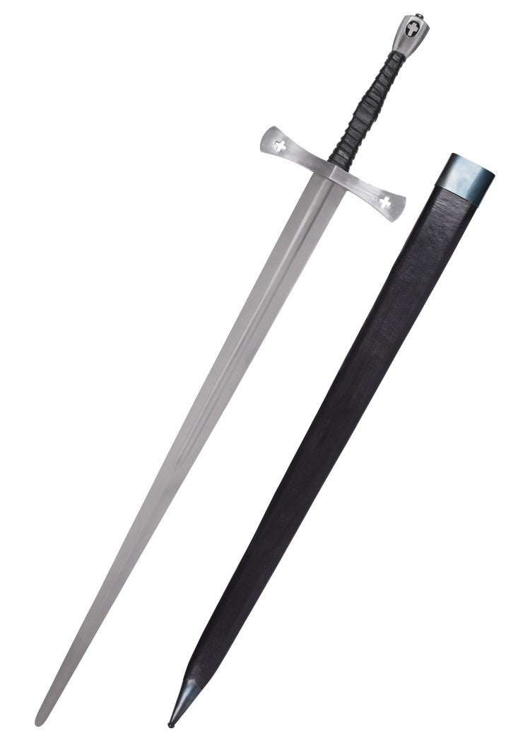 15e eeuws Tewkesbury langzwaard, semi-scherp