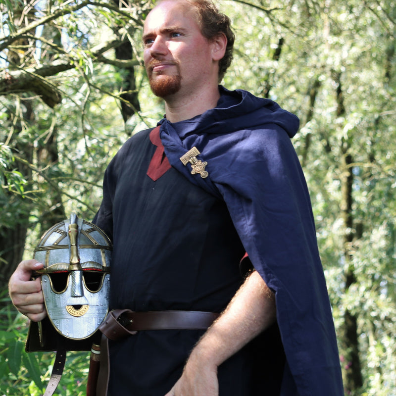 Baumwollumhang, blau