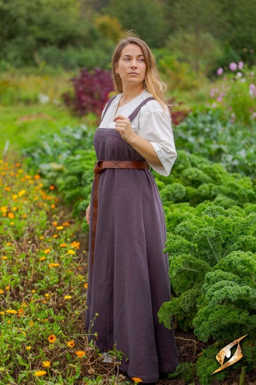 Viking hangeroc Frida vissegraat, bordeauxrood