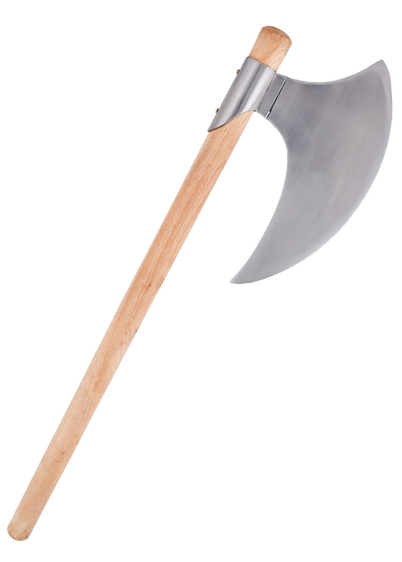 Gotische baardbijl met lange baard, semi-scherp