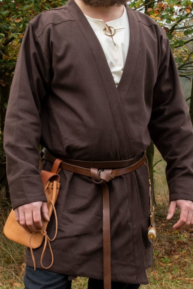 Vroegmiddeleeuwse kaftan Njord, bruin