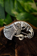 Germański Ravenbroche Gotland, po prawej, srebrny