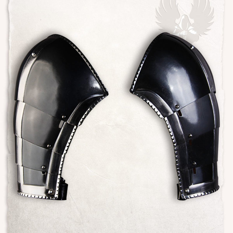 Spaulders Kaspar, gebronsd, 1.2 mm