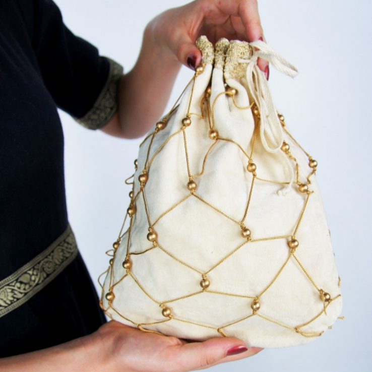 Adellijke buidel, wit