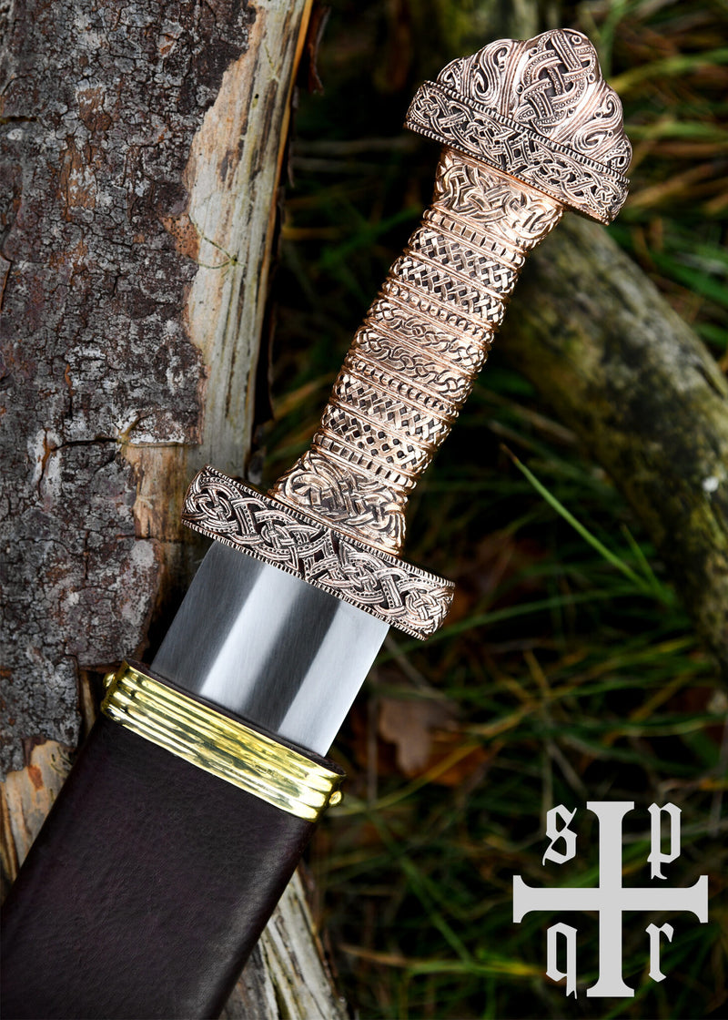 Vendel zwaard Gotland (Broa), 8e eeuw, semi-scherp