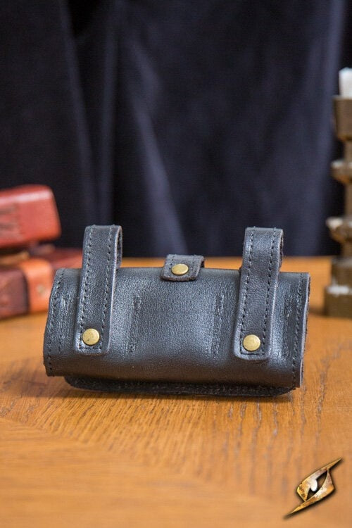 Toverdrankhouder met drie flesjes, zwart