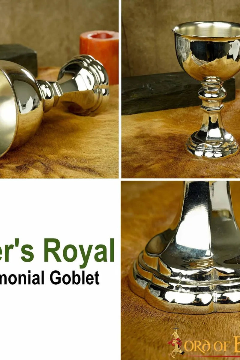 Middeleeuwse messingen kelk