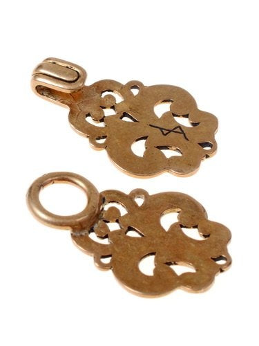 Cloak clasp Norway, bronze