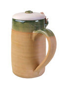 Historische bierpint met deksel 0,5 l