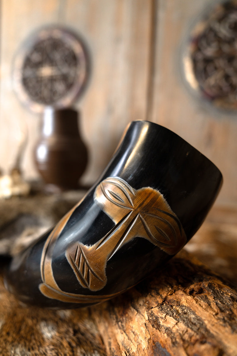 Asatru drinking horn, 500-650 ml