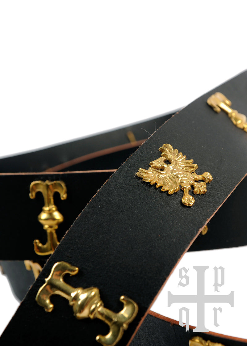 Cintura da cavaliere St George, marrone 