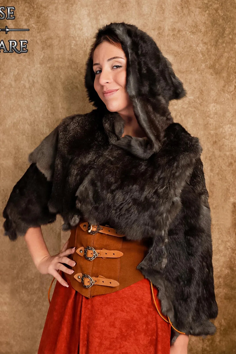 Bruine bontmantel, bruin