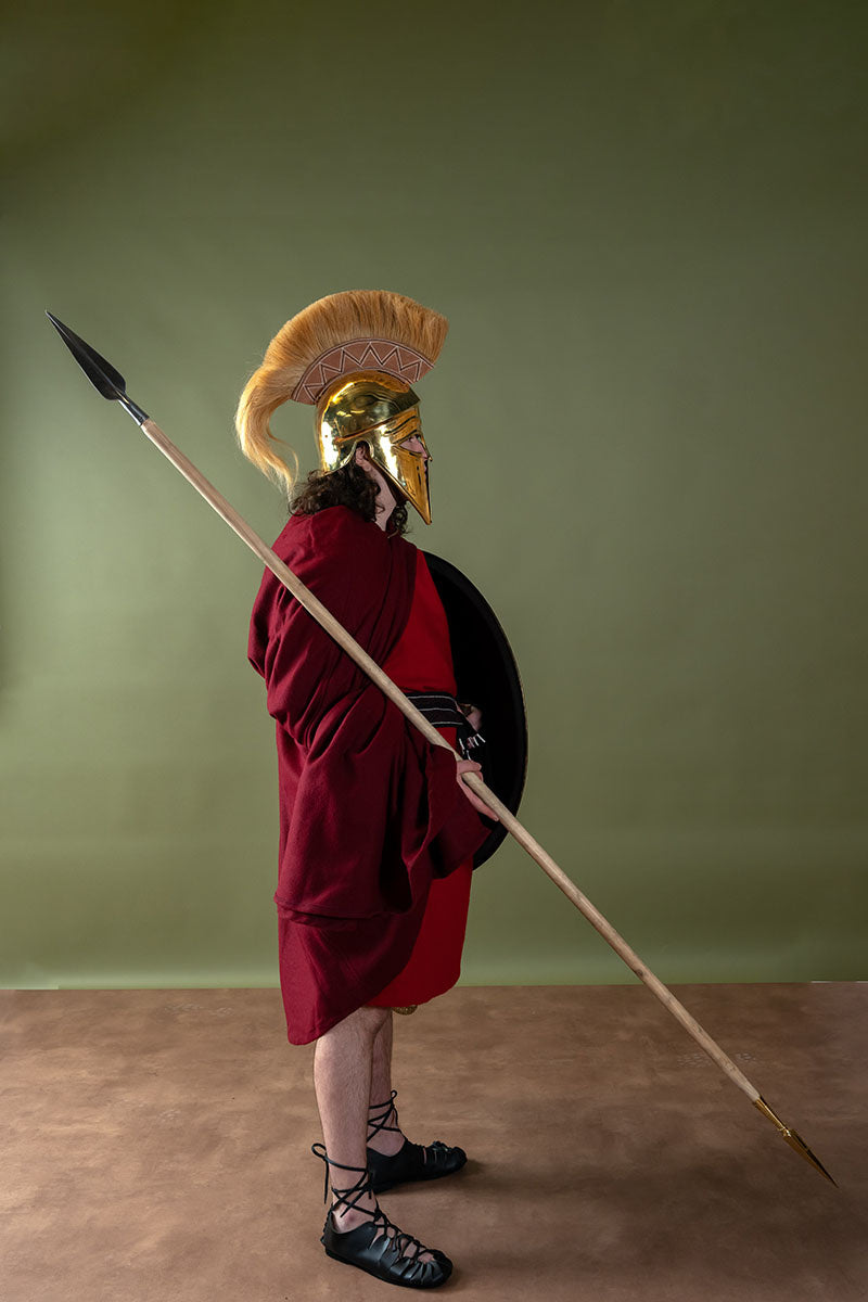 Speerpunt & schachtkap Griekse dory, semi-scherp