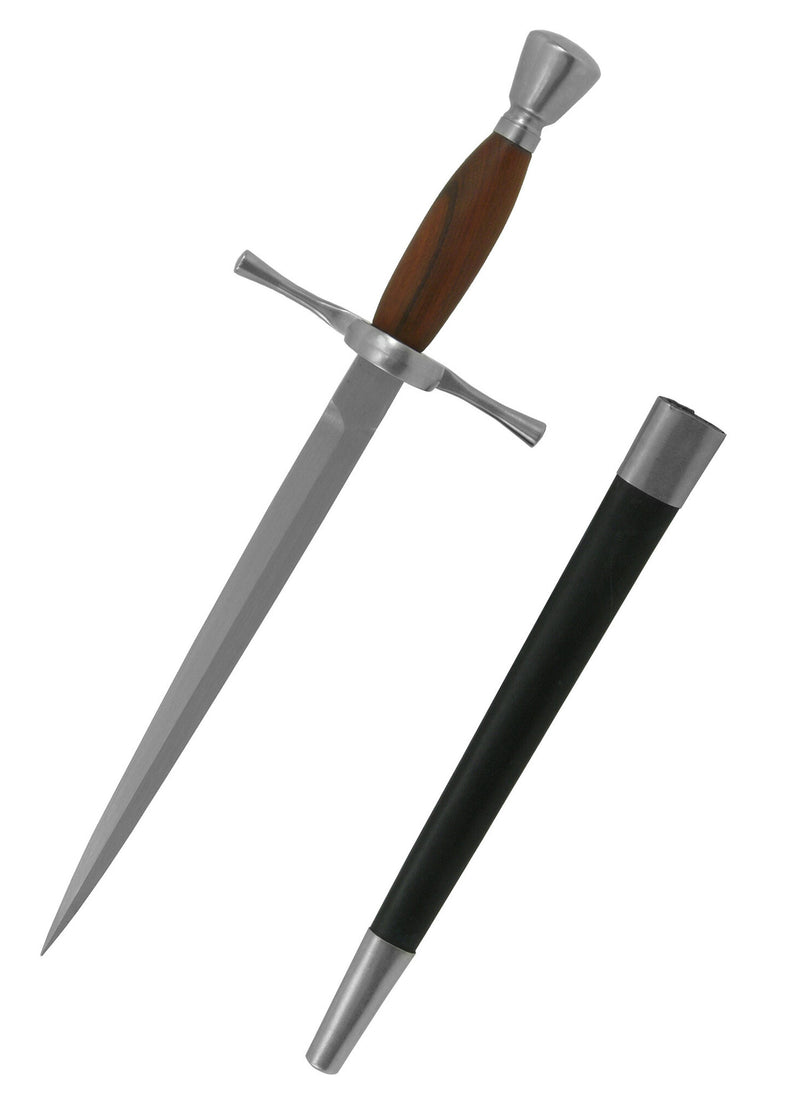 Main Gauge met houten grip, scherp