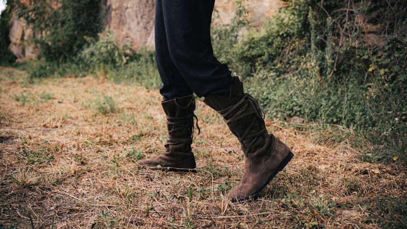 Suède laarzen Rolf, bruin