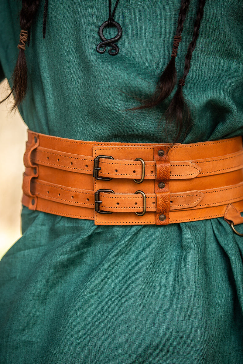 Viking riem Sif, bruin