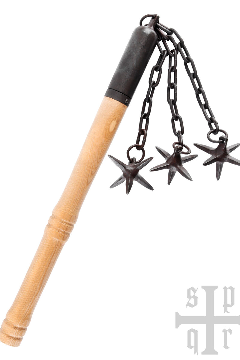 Middeleeuwse strijdvlegel met drie sterren