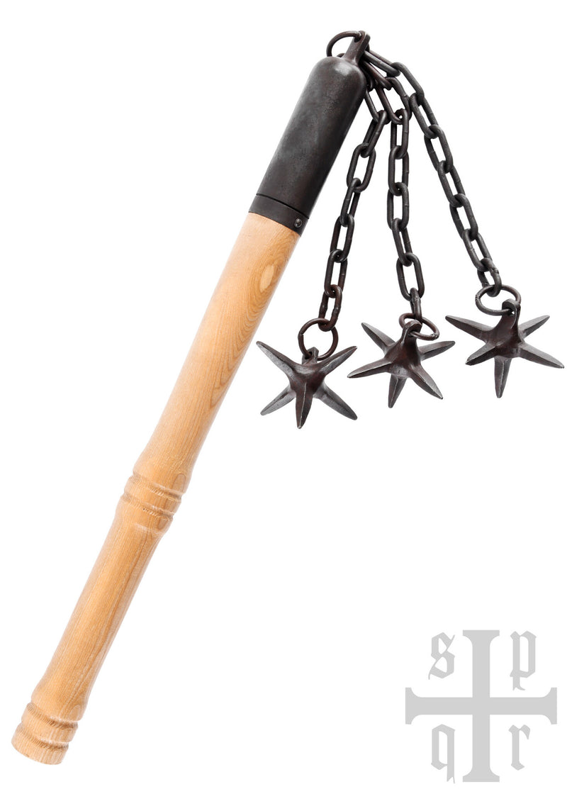 Middeleeuwse strijdvlegel met drie sterren