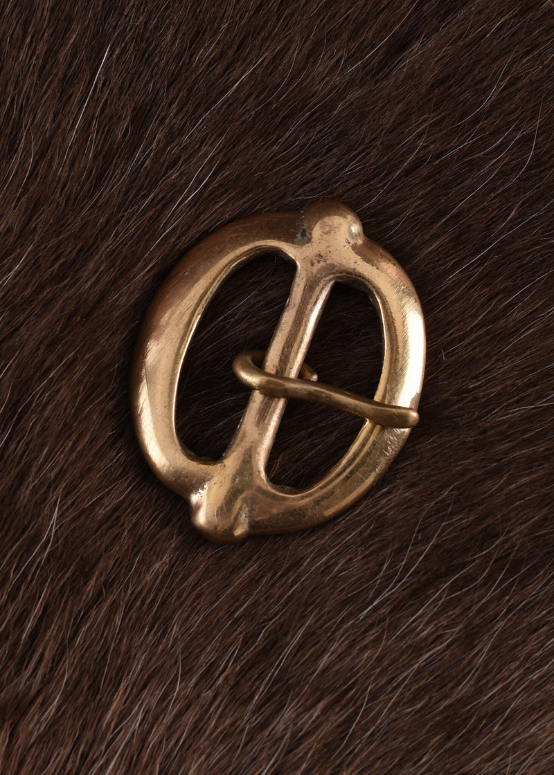 Dubbele gesp messing